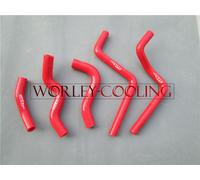 For Honda CR125 CR 125 CR125R 2000 2001 2002 00 01 Silicone Radiator Hose RED