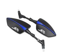 For HONDA SH125 SH125i SH300 SH300i SH 125 150i SH 300 300i Moto Specchi retrovisori laterali regolabili Specchi retrovisori universali(Blue)