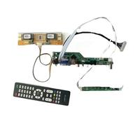 For HT190E01 HT170E01 HT170EX1 Scheda Controller Driver 1280x1024 Kit 4CCFL TV Analogica 30-Pin LVDS AV + HDMI + VGA + IR + USB Display LCD(For HT190E01-300)