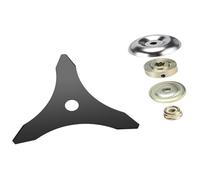 For Husqvarna for Stihl Lama for decespugliatore a 3 denti in acciaio al carbonio for tosaerba e decespugliatore di ricambio