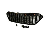 for Hyundai for Santa for Fe 2013-2016 Grill 2014 2015 for Santa Fe IX45 Front Bumper Modification with Lights Bumper Grill(LED 1)