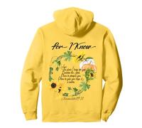 For I Know Christian Girasole Bibbia Versi Autunno Autunno Felpa con Cappuccio