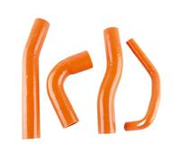 For il 1989-1997 compatibile con Hilux RN105 RN106 RN111 RN130 22R 1990 1991 1992 1993 1994 1995 1996 Kit tubo radiatore in silicone 4 pezzi(Orange)