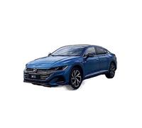 For Il 2021 Volkswagen New CC Sedan 1:18 Alloy Simulation Car Model Collection Sea Fan Blue