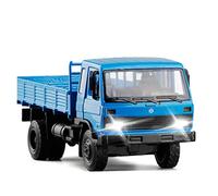 For Il Giocattolo Dei Bambini Del Modello Della Luce Del Suono Della Lega 1 32 Del Camion Di Simulazione Macchinine Mini Auto(Blu)
