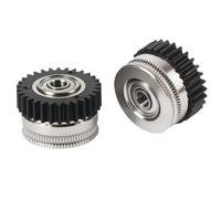 For il kit di ingranaggi di estrusione for Cr-eality K2/K2 Pro/K2 Plus, accessori for stampante 3D, 2 ingranaggi di estrusione for stampante 3D K2 Plus