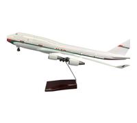 For il modello di aereo in metallo in scala 1:150 del Boeing 747-8 Royal Flight da 47 cm con supporto luminoso for esposizione, regalo for collezione di aerei.(Withlight)