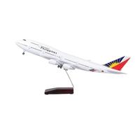 For il modello di aereo in resina pressofusa Philippine Airlines B747 da 47 cm con ornamenti di kit di volo giocattolo a LED(Withlight)