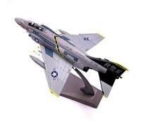 For il modello di bombardiere Mirage 2 dell'aeronautica militare statunitense, modello di aereo pressofuso, giocattolo for ragazzi, modello da esposizione con bandiera pirata e supporto.