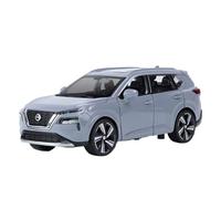 For il modello in lega SUV X-TRAIL 1:32 con simulazione di suoni e luci, decorazioni for modelli di veicoli fuoristrada in metallo pressofuso(Gray)