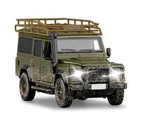 For Il Nuovissimo DEFENDER SUV Car 1 32 Simulazione In Lega Di Pressofusione Di Suoni E Luci Modello Regalo Giocattolo Macchinine Mini Auto(verde)
