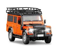 For Il Nuovissimo DEFENDER SUV Car 1 32 Simulazione In Lega Di Pressofusione Di Suoni E Luci Modello Regalo Giocattolo Macchinine Mini Auto(Arancia)