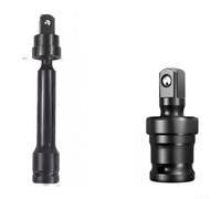 for impact Rated 1/2 Drive Socket Extension Bar, per testa girevole in acciaio cr-v per aree ristrette, finitura nera (B)