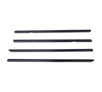 For Insight 2010-2014 4PCS Car Outer Windows Rubber Weatherstrip Strip Sealing Belt Moulding Trim ATGCBCAUF