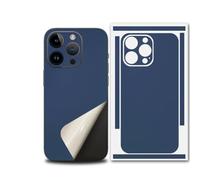 For iPhone 17 Pro Max Skin Wrap, Ultra-Thin 3M Texture Matte Carbon Fiber Full Body Protective Sticker for Minimalist Style Lovers (Sky Blue,for 17pro)
