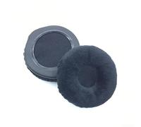for jabra for evolve 20 30 40 65 - Copriorecchie in pelle proteica, con schiuma ad alta densità per un maggiore comfort, nero, 60 x 18 mm (D)