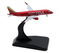 For JC Wings Embraer FDA 170-100STD Modello di aereo in metallo pressofuso con supporto regalo