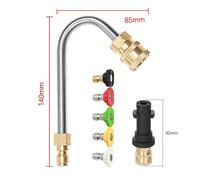 For K Serie 1/4 Idropulitrice Blasting Ugello Quick Release Adattatore