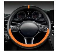 For Kangoo For Logan 1 2 3 Protezione Volante Auto | Leather protects the steering wheel from wear and tear.(Green circle)