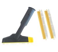 For Karcher Grout Brush Set for SC1 SC2 SC3 SC4 SC5 Steam Cleaners with 2 Replacement Bristles, Compatible with EASYFIX Deluxe Models, Tile Joint Cleaning Tool