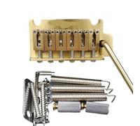 For KAY-NES 2 Point Electric Guitar Tremolo System Bridge With All Stainless Steel/Brass Block And Saddle KY06S(KY06S-BS)