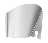 For Kenwood Stand Mixer Stainless Steel Pouring Chute Accessory for Effortless Ingredient Transfer Dishwasher Safe Polished Metal Guard for Mixing Bowl