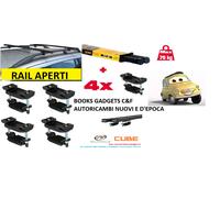 For Kia Cee'd Sporty Wagon (07>12) Kit Barre Portapacchi Portabag (RAIL APERTI)