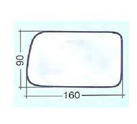 For KIA PICANTO DAL 04.2004>12.2007 VETRO DX CROMATO PER RETROVISORE 700/31261