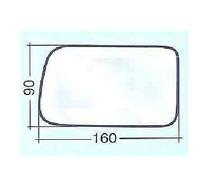 For KIA PICANTO DAL 04.2004>12.2007 VETRO SX CROMATO PER RETROVISORE 700/31260