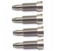 For KLR650 KLX300R KLX450R KLX650 KLX650R KX250F KX450F KLX300 KLX450 R Carburatore Galleggiante Gas Camera Carburante Tappo di Scarico Vite Completo(4pcs)