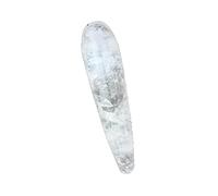 For la Bacchetta da massaggio con cristallo di quarzo naturale Bacchetta da massaggio con quarzo rosa Bastone da massaggio con pietra di cristallo di guarigione di grandi dimensioni Cristalli Reiki (