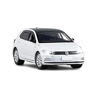 For La Nuova Auto Giocattolo Volkswagen Polo-PLUS 1 32 In Lega Di Simulazione Modello Auto Macchinine Mini Auto(White)