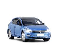 For La Nuova Auto Giocattolo Volkswagen Polo-PLUS 1 32 In Lega Di Simulazione Modello Auto Macchinine Mini Auto(Blu)