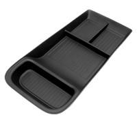 For la scatola portaoggetti del cruscotto, vassoio inferiore, console organizer in memory foam, nero