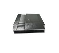 For la sostituzione della custodia della scheda di gioco placcata in argento for NES, copertura della custodia in plastica for cartuccia di gioco NES