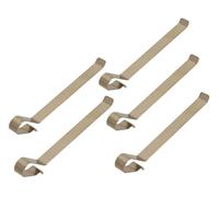 For la sostituzione della piastra di comando a molla metallica Geberit 38X5mm, confezione da 5, for sistemi di cassette di scarico nascoste, installazione del pulsante di scarico del bagno