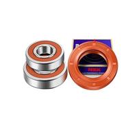 For lavatrice a tamburo Samsung Guarnizione acqua (35 * 65,55 * 10/12) + cuscinetti 2 pezzi (6205 6206) Guarnizione parti anello di tenuta