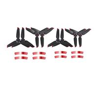 For le eliche DJI FPV a basso rumore 5328S sostituisci i puntelli della lama dell'elica CW CCW 4 pezzi for gli accessori DJI FPV (Color : 4Pairs Golden)