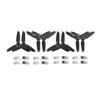 For le eliche DJI FPV a basso rumore 5328S sostituisci i puntelli della lama dell'elica CW CCW 4 pezzi for gli accessori DJI FPV (Color : 4Pairs blue)