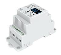 For Led DMX to Triac Dimmer 2CHx1.5A AC Phase-Cut for DMX Dimmer DIN Rail 2CH Output DMX512 LED Dimmer Controller