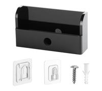 For Liftmaster Remote Control Fixed Bracket Wear Resist Garage Rack with Screw & Hook Garage Door Storage Rack for Car Garages Door Supplies, Space-Saving Remote Control Organiser