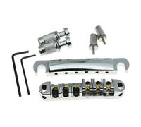 For LP for Tune-o-matic Roller Saddle Bridge Tailpiece Stopbar Set for cromato