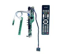 For LTN101NT02 LTN101NT05 Scheda Di Driver Del Controller LCD Schermo Del Computer Portatile 10.1 "TV Analogica 1024 * 600 VGA + HDMI + AV + USB Kit FAI DA TE 40 Spille LVDS