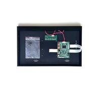 For LTN156AT37 LTN156AT39 Mini-HDMI 1366 * 768 Driver Board E Guscio In Metallo Display Portatile Micro USB EDP 30 Pin 15.6" Kit Di Rimontaggio Fai Da Te, Accessori For Laptop(LTN156AT37-L01 xCase)