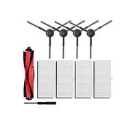 For Lydsto R1 / R1A / R1 Pro / S1 Aspirapolvere Principale Spazzola Laterale Filtro Hepa Sacchetti for la Polvere Accessori Usa E Getta Mop Stracci cantone di Durapur (Color : Set6)