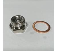 For M18 x 1,5 MM a M12 x 1,25 MM Scarico O2 Sensore di ossigeno Spacer Riduttore Adattatore Connettore Accessori Parti aftermarket