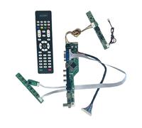 For M185BGE M185XTN01 LM185TT1A Scheda Controller 1366 * 768 Kit Fai Da Te USB+AV+HDMI+VGA Display LCD Da 18,5" Segnale TV Analogico LVDS A 30 Pin, Accessori For Laptop(For M185XTN01.2)