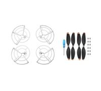 For Mavic Mini 2 - Protezione completa dell'elica con protezione antiurto a 360° (4726 eliche)(2 in 1 Orange)