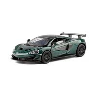 For McLaren 570S GT4 1 32 Supercar Lega Acusto-ottico Force Control Modello Di Simulazione Regalo Macchinine Mini Auto(verde)