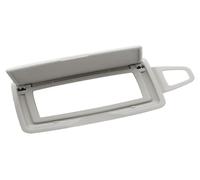 For Mercedes-Benz Sun Visor Mirror Cover Replacement for W166 for X166 W292 W205 W253 for C for GLC for M for Class 2015-2021, Driver Side Front Visor Vanity Makeup Mirror Cap(Light Gray)